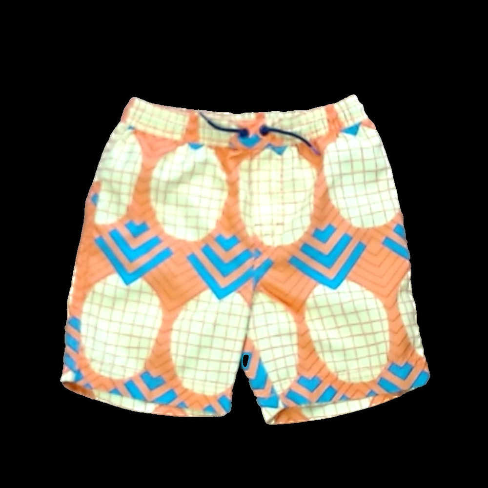 Tea Collection Boys Orange | Pineapples Trunks size: 4T